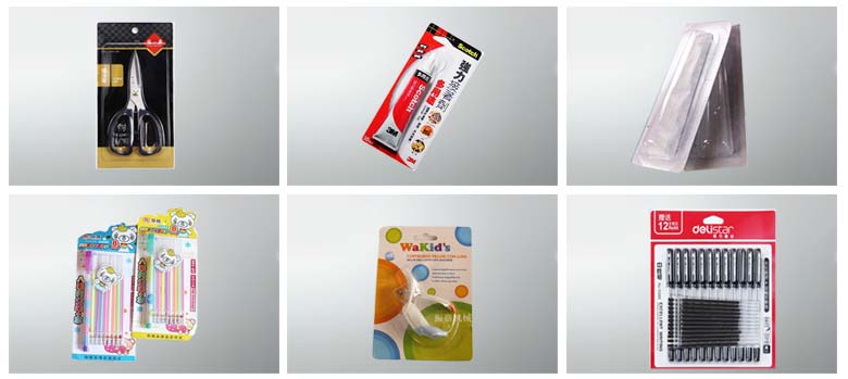 一面紙卡一面吸塑包裝產品